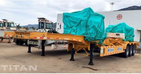 40Ft Container Side Loader Trailer will be Sent to Guyana