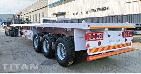 40 Ft Flatbed Trailer will be Sent to Guyana