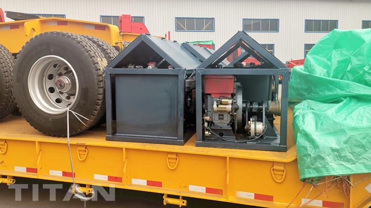 3 Line 6 Axle 150 Ton Detachable Gooseneck Trailer for Sale in Guyana