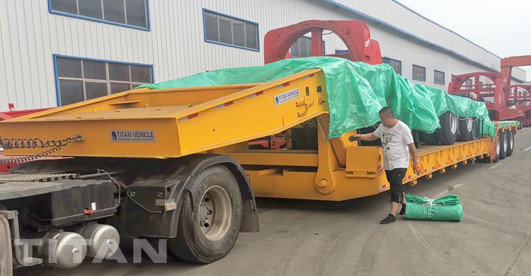 3 Line 6 Axle 150 Ton Detachable Gooseneck Trailer for Sale in Guyana