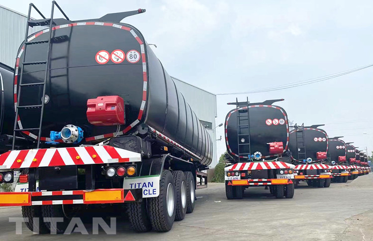 Asphalt Storage Bitumen Tank Trailer for Sale in Guyana
