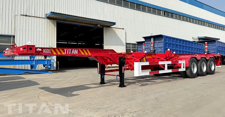 2024 New Style Intermodal Container Chassis for Sale in Guyana