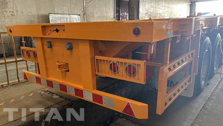 Tri Axle Flat Deck Trailer for Sale in Guyana