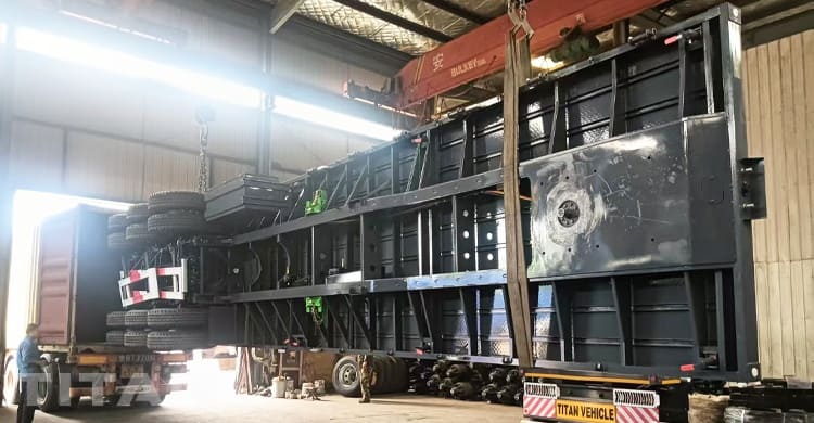 40 Ft Flatbed Semi Trailer for Sale in Guyana
