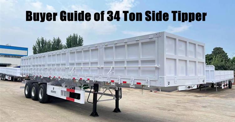 Buyer Guide of 34 Ton Side Tipper in Guyana