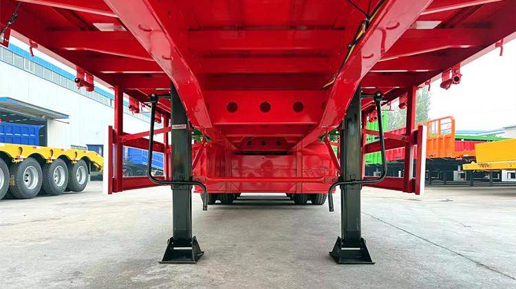 40 Foot Flatbed Container Trailer | 3 Axle Flatbed Trailer Price in Guyana Georgetown,gy