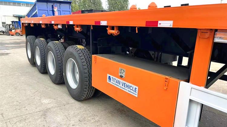48 ft Truck and Flatbed Trailer for Sale Manufacturers in Guyana