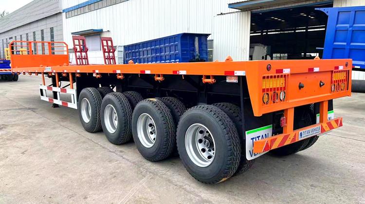 48 ft Truck and Flatbed Trailer for Sale Manufacturers in Guyana