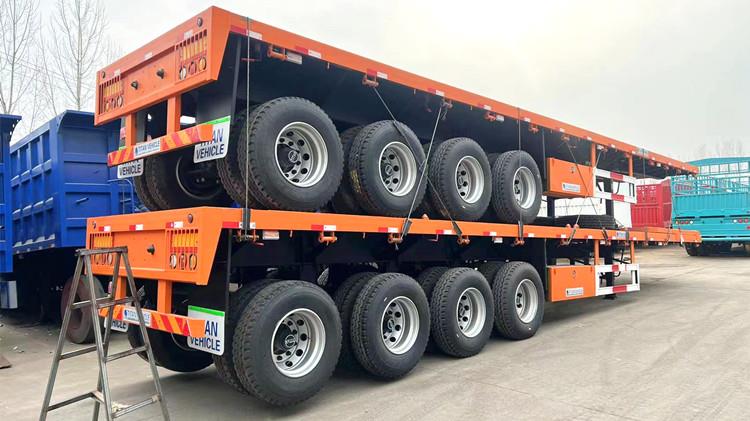 48 ft Truck and Flatbed Trailer for Sale Manufacturers in Guyana