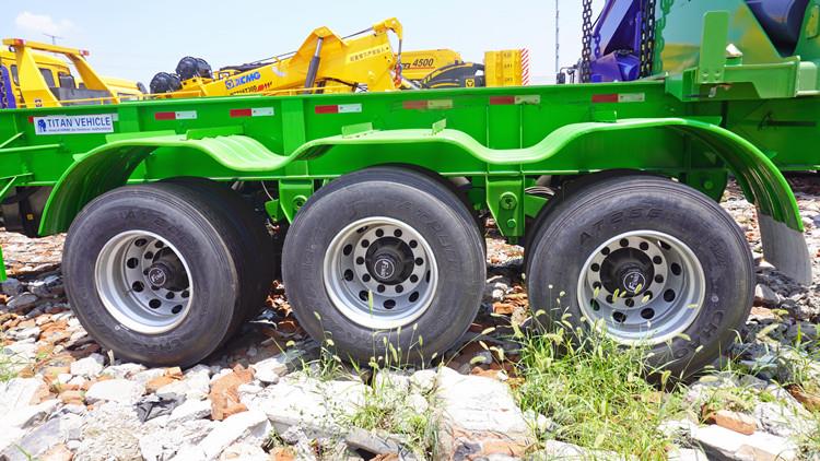 40 FT Container Side Lifter Trailer with Crane for Sale in Guyana New Amsterdam
