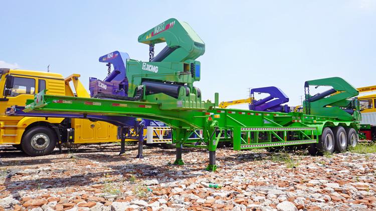 40 FT Container Side Lifter Trailer with Crane for Sale in Guyana New Amsterdam