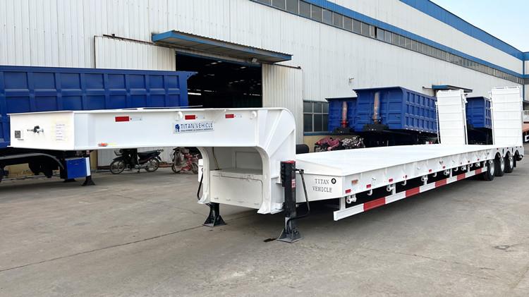 3 Axle 100 Ton Lowbed Trailer for Sale in Guyana Georgetown