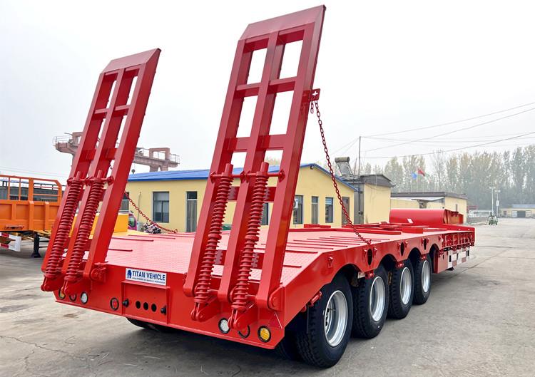 4 Axle Drop Deck Trailer | Low Loader Trailer for Sale in Guyana Bartica
