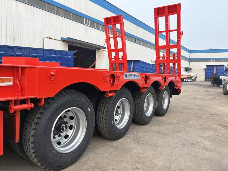 4 Axle Drop Deck Trailer | Low Loader Trailer for Sale in Guyana Bartica