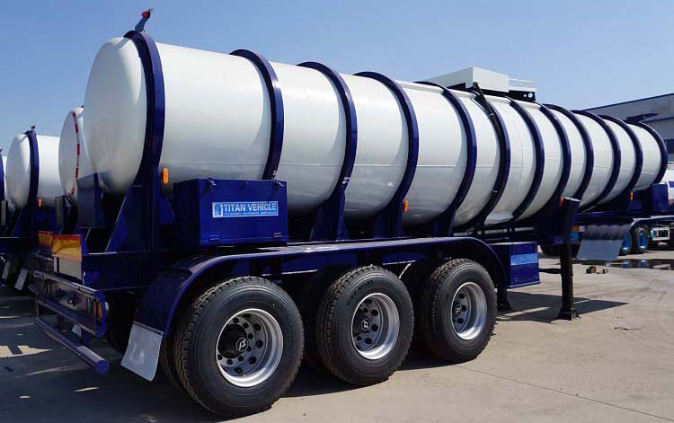 Chemical Acid Tanker Trailer for Sale in Guyana