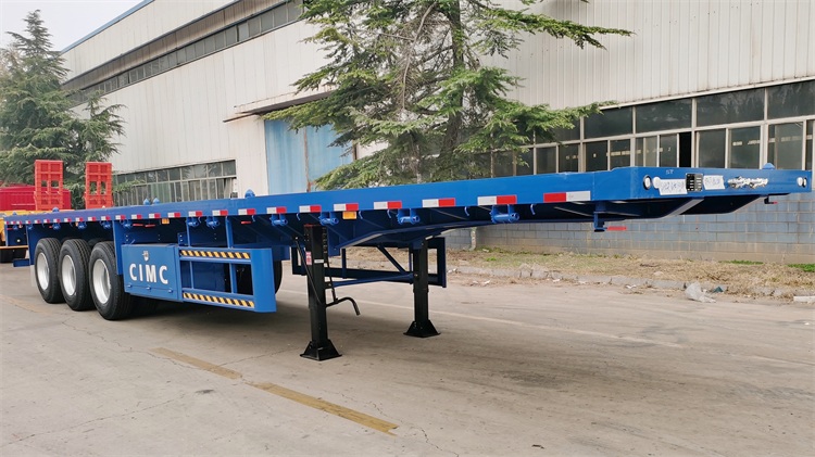 CIMC Tri Axle Flatbed Trailer Price in Guyana Bartica