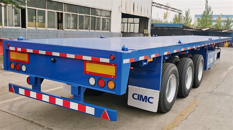 CIMC Tri Axle Flatbed Trailer Price in Guyana Bartica