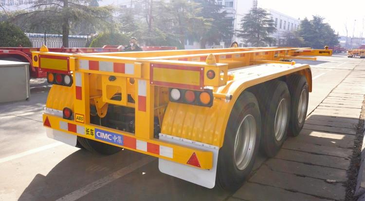 CIMC 20 FT Container Skeleton Trailer for Sale