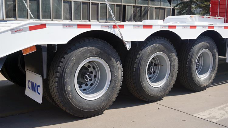 CIMC Tri Axle Drop Deck Trailer for Sale in Guyana