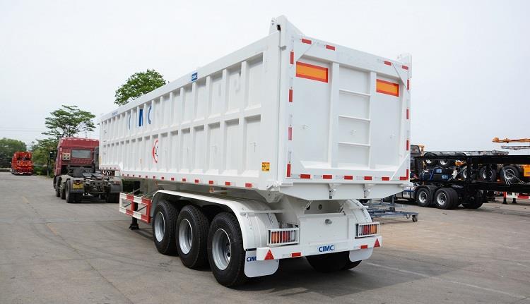 CIMC Dump Truck Trailer | End Dump Trailer for Sale in Guyana