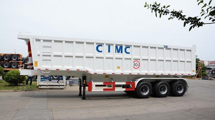 CIMC Dump Truck Trailer | End Dump Trailer for Sale in Guyana