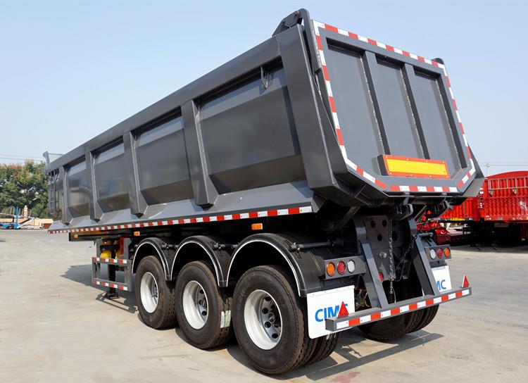 CIMC 35cbm Tractor Semi Tipper Trailer for Sale in Guyana