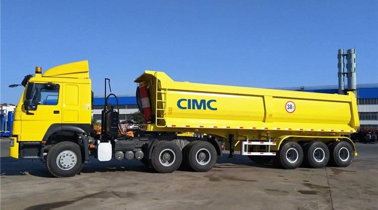 CIMC 3 Axle Tipper Trailer for Sale Near Me in Guyana