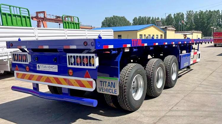 3 Axle 40 Foot Flatbed Semi Trailer for Sale in Guyana