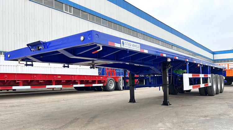 3 Axle 40 Foot Flatbed Semi Trailer for Sale in Guyana