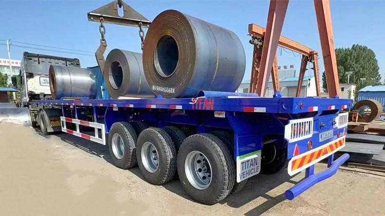 3 Axle 40 Foot Flatbed Semi Trailer for Sale in Guyana