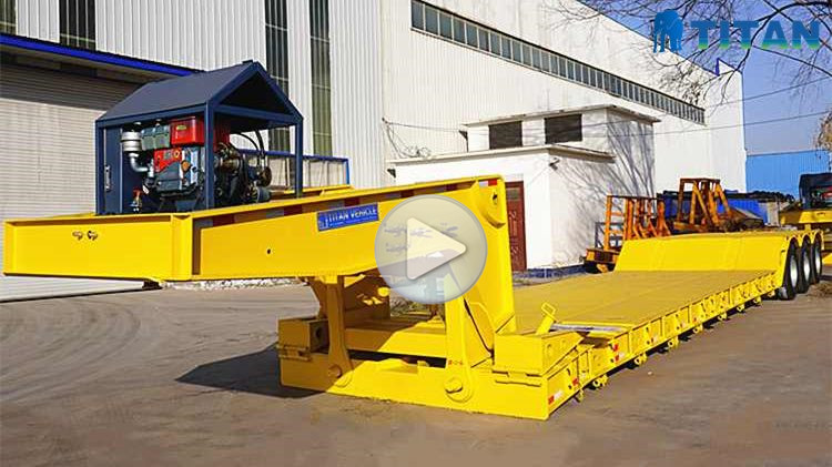Detachable Removable Gooseneck Trailer for Sale in Guyana
