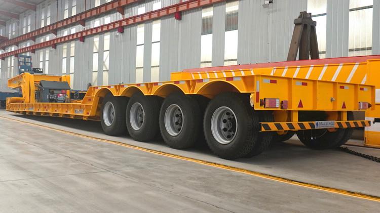 4 Axle 100 Ton Lowboy Trailer for Sale in Guyana