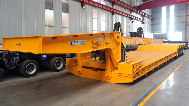 4 Axle 100 Ton Lowboy Trailer for Sale in Guyana
