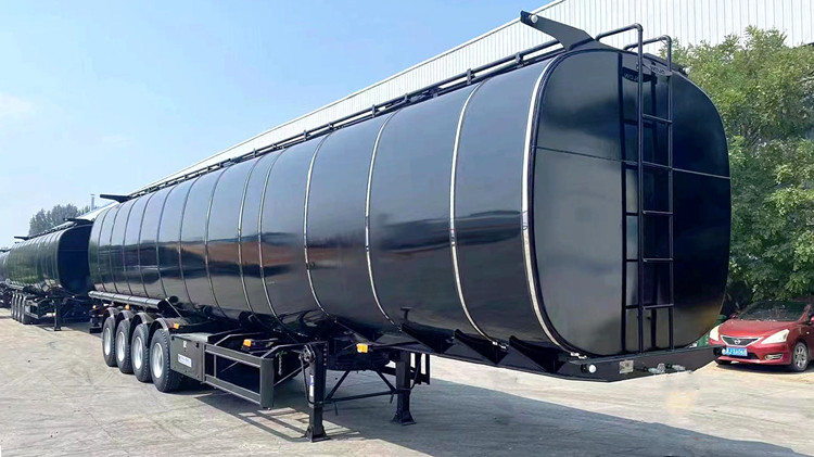 4 Axle 65000 Liters Asphalt Bitumen Tanker Trailer for Sale in Guyana