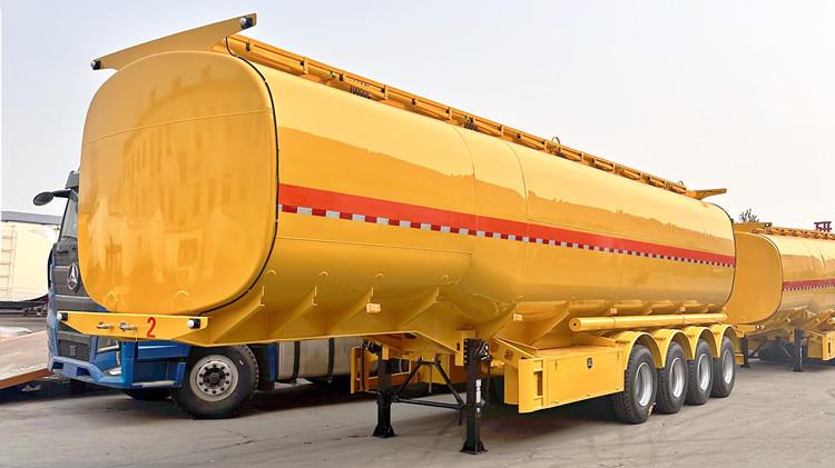 4 Axle 50000 Liters Diesel Tanker Trailer for Sale in Guyana