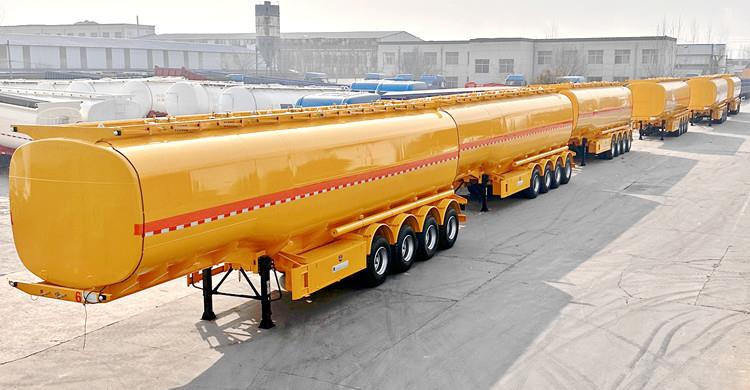 4 Axle 50000 Liters Diesel Tanker Trailer for Sale in Guyana