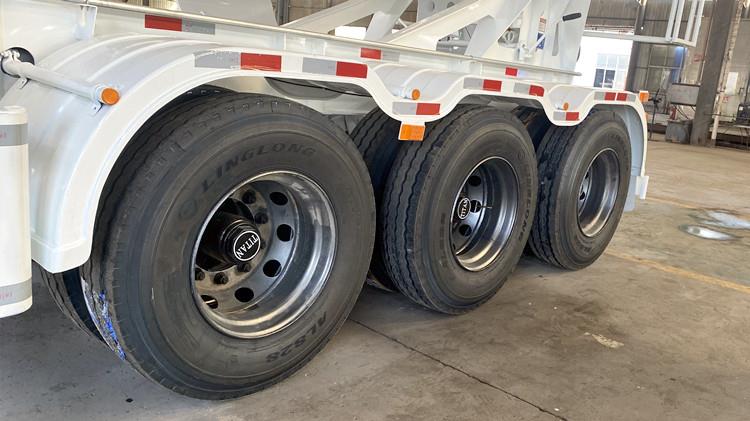3 Axle Concrete Mixer Trailer for Sale in Guyana