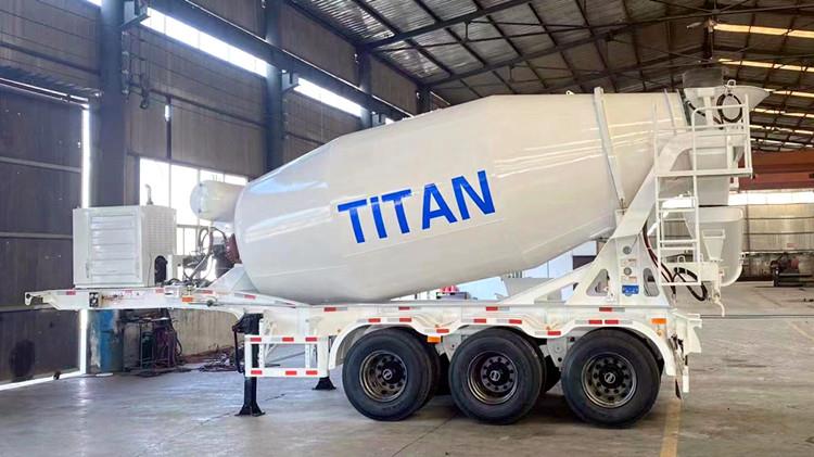 3 Axle Concrete Mixer Trailer for Sale in Guyana