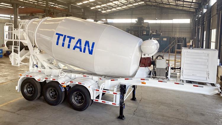 3 Axle Concrete Mixer Trailer for Sale in Guyana