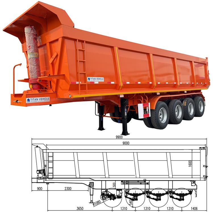 Tractor Semi Tipper Trailer for Sale in Georgetown, Guyana