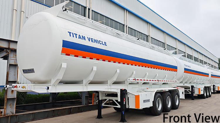 3 Axle 4000 Liters Fuel Tanker Trailer for Sale in Guyana