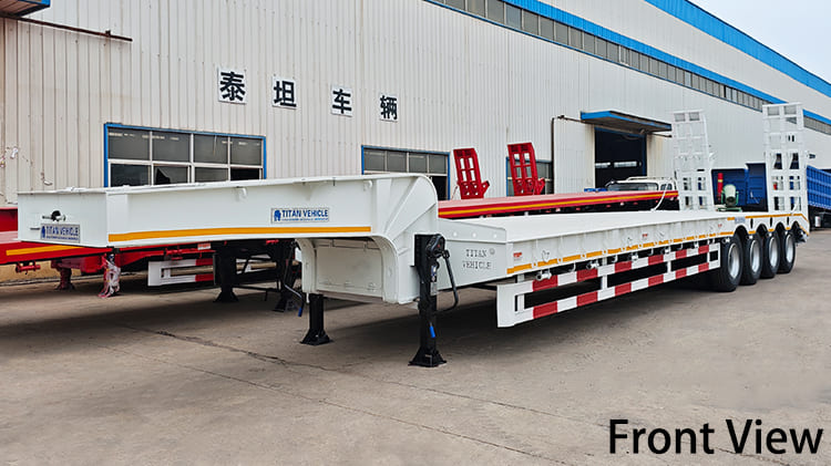 4 Axle 100 Ton Lowbed Trailer for Sale in Guyana