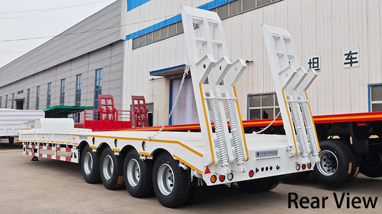 4 Axle 100 Ton Lowbed Trailer for Sale in Guyana