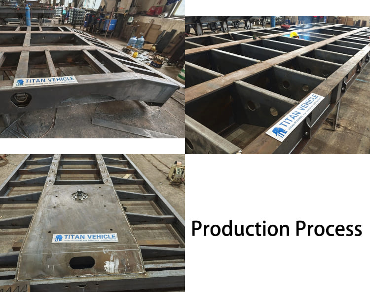 4 Axle 100 Ton Lowbed Trailer for Sale in Guyana