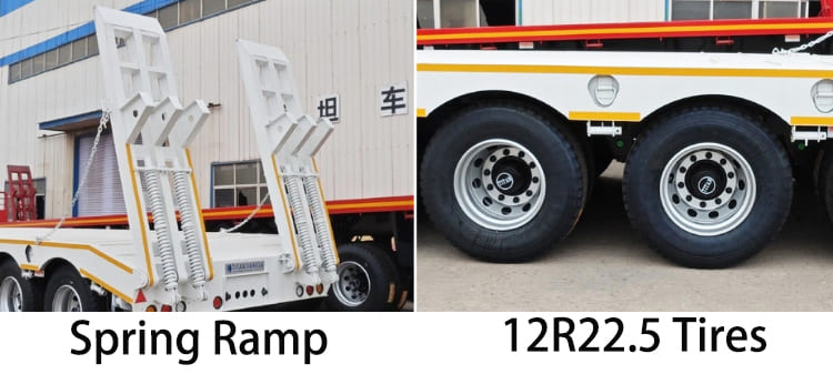 4 Axle 100 Ton Lowbed Trailer for Sale in Guyana