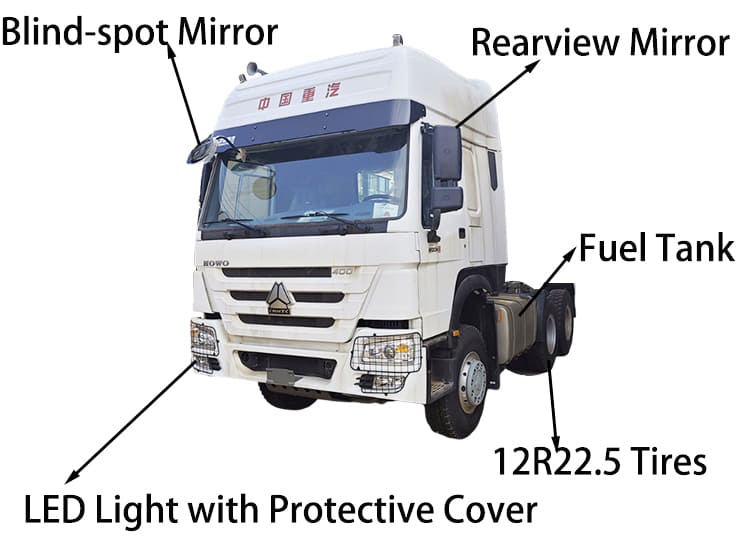Used Howo Sinotruck 2021 Tractor Truck for Sale in Guyana
