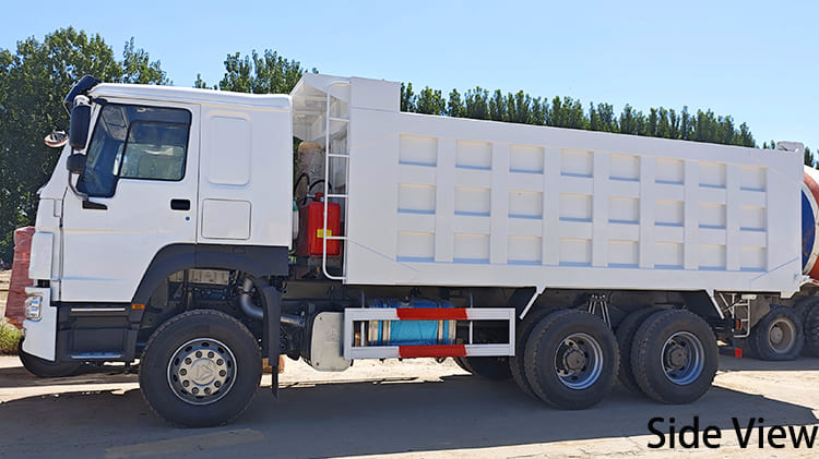 Second Hand Howo Dump Truck 371HP for Sale in Guyana