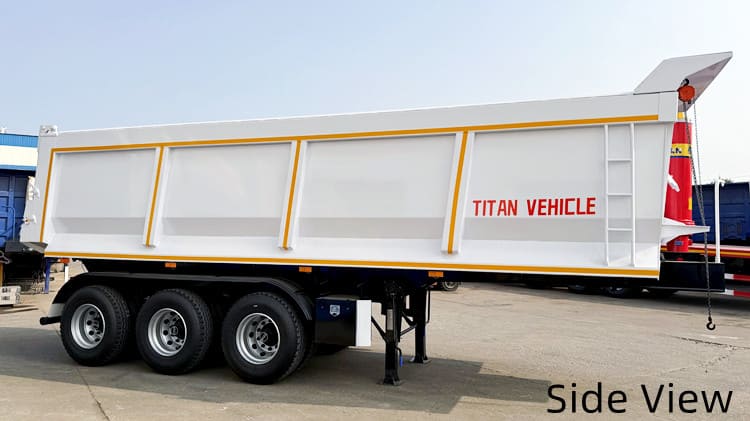 35 Cubic Hydraulic Tipper Trailer for Sale in Guyana