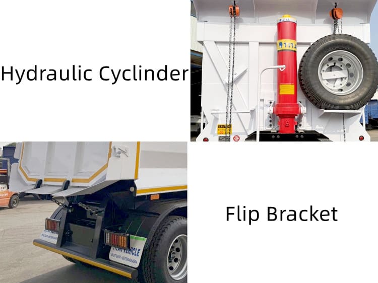 35 Cubic Hydraulic Tipper Trailer for Sale in Guyana
