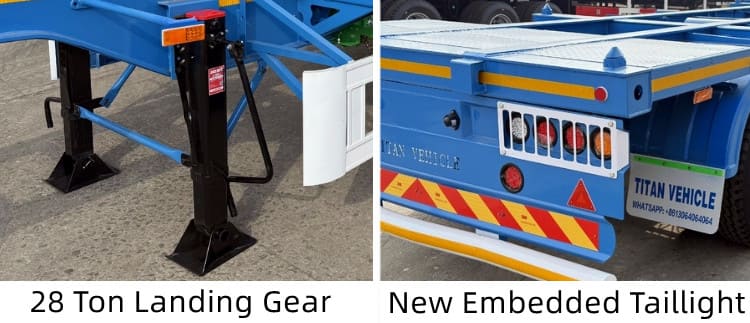 2025 New Skeleton Trailer for Sale in Guyana